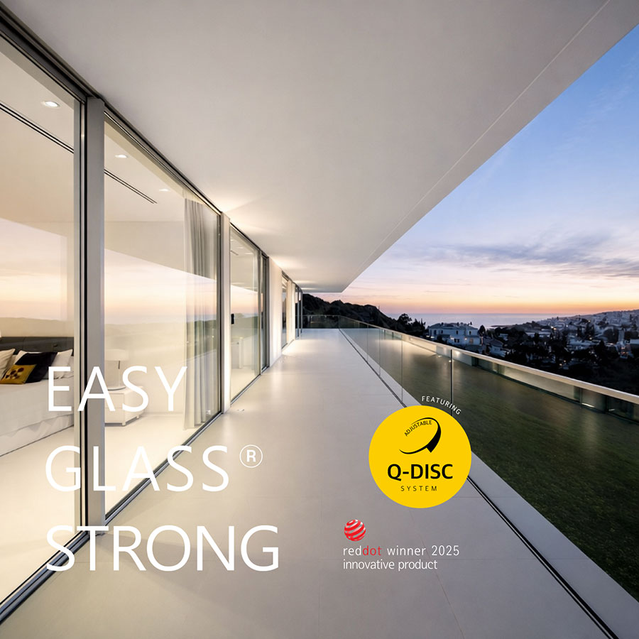 EASY GLASS STRONG 유리 난간 시스템